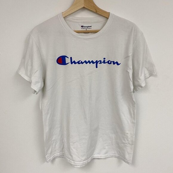 Champion white tee Sz M - Picture 1 of 7